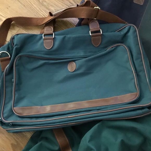 Vintage Polo Ralph Lauren Duffle Bags Luggage Lot - Picture 6 of 8